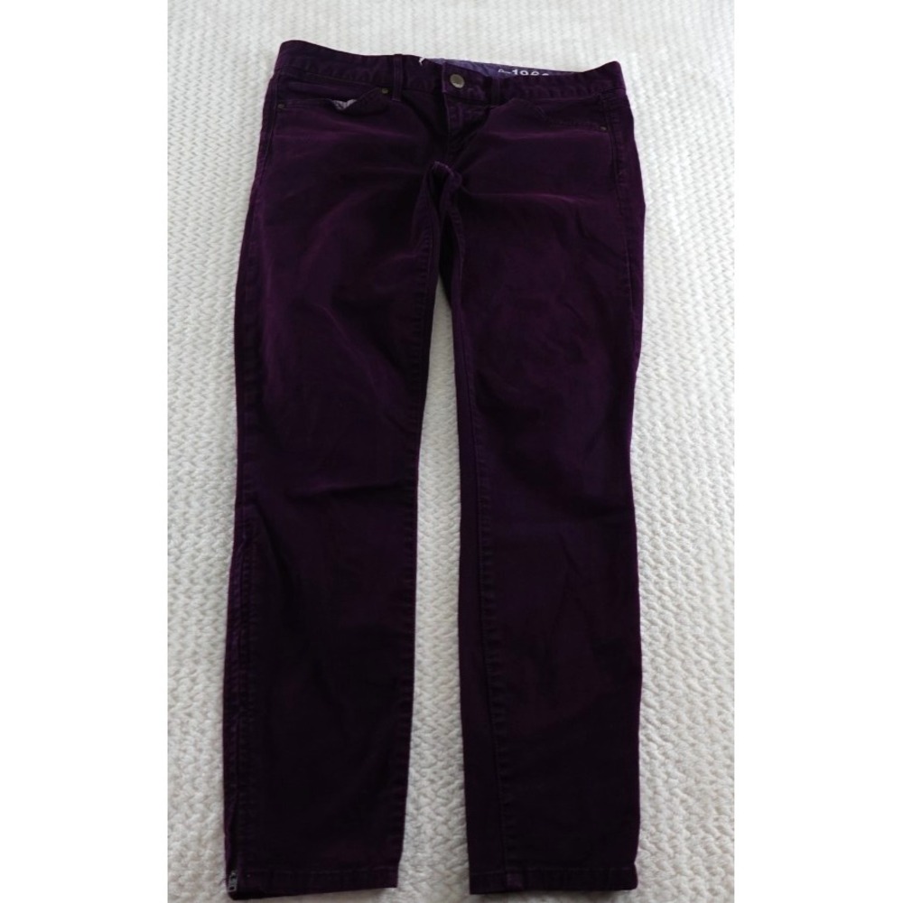 Gap 1969 Women's Purple always  Skinny  Jeans size  29/8r